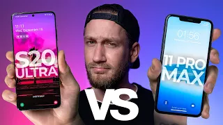 Samsung Galaxy S20 Ultra vs iPhone 11 Pro Max! | VERSUS