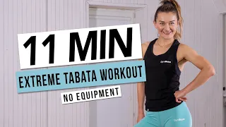 11 MIN EXTREME TABATA WORKOUT | Monika Kolakowska