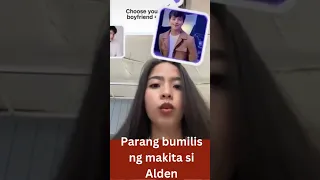 Parang bumilis ng makita si Alden#youtubeshorts