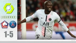 LOSC Lille vs Paris Saint-Germain | 1-5