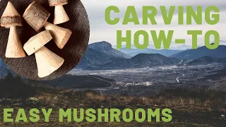 Carving How-to- Easy Mushroom