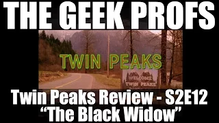 The Geek Profs: Review of Twin Peaks S2E12 "The Black Widow"