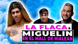 La Flaca y Miguelin en el Mall de Hialeah / Robertico Comediante 2022 El Patio de Robertico