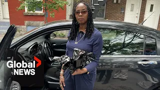 Black woman says Montreal police "humiliated" her, told to scrape off car tints with coin