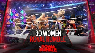 WWE 2K22 Universe Mode | 30 Women Royal Rumble