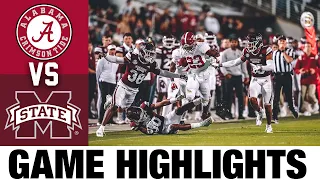 #5 Alabama vs Mississippi State | Week 7 | 2021 College Football