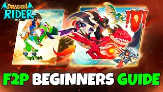 F2P BEGINNERS GUIDE // DRAGON RIDER IDLE