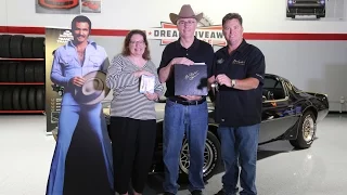 2015 Bandit Dream Giveaway®- Smokey and the Bandit fan wins Bandit Trans Am