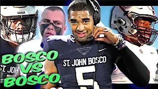 MUST WATCH ! St. John Bosco (CA) vs Don Bosco Prep (NJ)  | The BATTLE of the Boscos