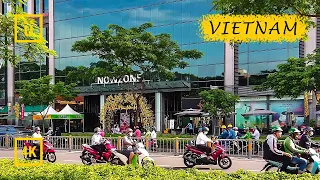 Walking in Vietnam. Ho Chi Minh City walk from 1st to 10th District. Binaural Audio[4K walking tour]