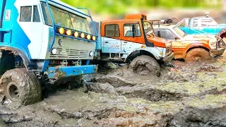 RC Cars Extreme MUD Test – Kamaz – Axial SCX10, Unimog – Traxxas TRX4, Land Cruiser - Axial SCX10 II