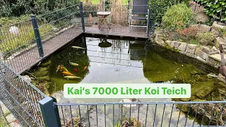 Kai‘s 7000 Liter Koi Teich