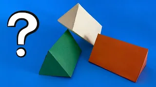 How to Make a Triangular Prism |  Triangular Prism making [EASY]