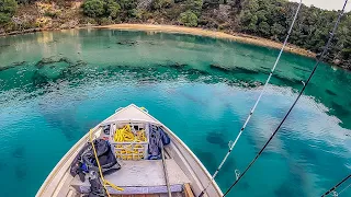 Fishing BLUE LAGOON on a Remote Coast