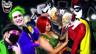 HARLEY QUINN vs JOKER vs POISON IVY vs BANE vs RIDDLER vs PENGUIN vs SCARECROW! - MELF