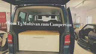 Vom T5 Multivan zum Camper Van