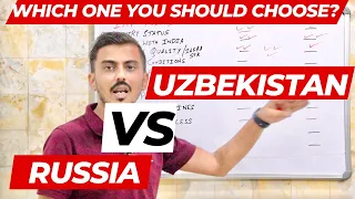 Which is Better Option For MBBS ABROAD / RUSSIA Vs UZBEKISTAN / Mbbs in Russia | Mbbs in Uzbekistan