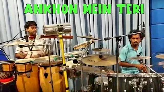 Ankhon Mein Teri drum cover | Recording live drums | live mobile recording |srilanka 2022 | Gaiya