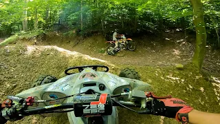 Chasing Dirt Bikes on my YFZ 450R | Featuring the Dirty Boys