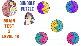 Brain Test 3 Level 18 Gundolf Puzzle