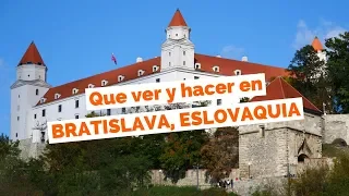 10 Cosas Que Ver y Hacer en Bratislava, Eslovaquia Guía Turística