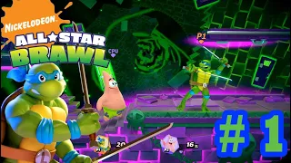 Nickelodeon All Star Brawl - Part 1 (Arcade Mode)