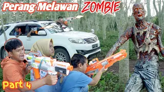 PERANG SERU MELAWAN ZOMBIE YANG TEROR RUMAHKU !!