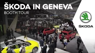 ŠKODA IN GENEVA 2018: Booth tour