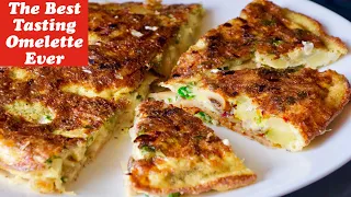 Best Spanish Omelette Recipe ♥️, Easiest Breakfast Recipe, Tortilla De Patata, Lockdown recipes, egg