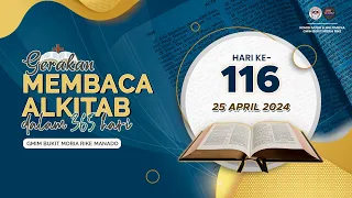 Hari ke-116 | Gerakan Membaca Alkitab | 2 Raja-Raja 21 - 23