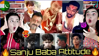 Pakistani Reaction On Sanju Baba Attitude Dialogues Viral Videos🔥