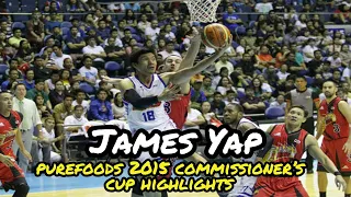 James Yap Purefoods 2015 Commissioner's Cup Highlights