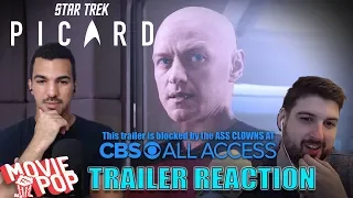 Star Trek : PICARD - Trailer Reaction (CBS CAN'T STOP US FROM POPPIN')