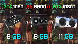 GTX1080 vs RX6600xt vs GTX1080Ti 게임 성능 비교! (롤, 오버워치, 로스트아크, 배그) with 라이젠 5600X