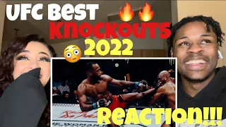 UFC’s Best Knockouts of 2022| REACTION!!!// HAPPY NEW YEAR 🎊