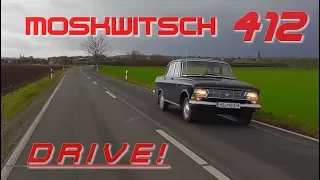 Driving Mosvich 1500 (Moskvich 412) !