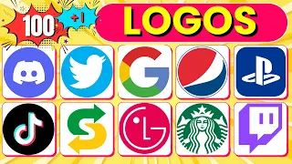 Adivina 100 Logos 🧠💥 | Test Logotipos Famosos en 3 Segundos - Arena Quiz