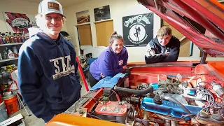 Teardown Begins on our Barn find 340 Duster!