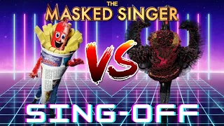 SING-OFF!! Sausage V Swan | The Masked Singer UK Ep.3