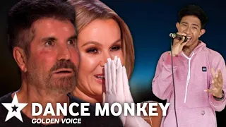 This Super Amazing Voice Very Extraordinary Singing Song Gembel Dance Monkey | American Got Talent