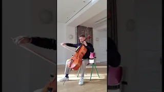 Saint-Saëns: The swan (cello and piano) Chris kazaglis