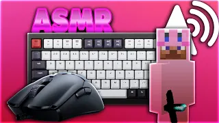 Custom Keyboard + Mouse Sounds + HANDCAM! | Cubecraft Eggwars ASMR