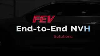 FEV Automotive - NVH Testing labs