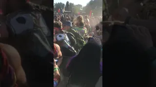 Crazy moshpit at Lost Lands 2021 Shaq set