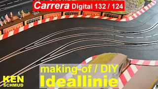 Carrera Digital 124/ 132 | Schikane / Abkürzung / Idealline  | Making-of | DIY | Slotcar 1:24 1:32