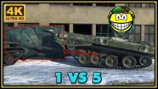 Strv 103B - 10 Kills - 8,5K Damage - 1 VS 5 - World of Tanks Gameplay