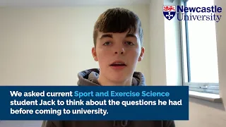 Sport and Exercise Science student Jack shares the questions he had about university