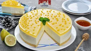 Lemon and honey cheesecake | JamilaCuisine