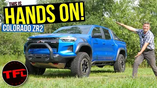 EXCLUSIVE Hands On: The All-new 2023 Chevy Colorado Is Full of Surprises - Here’s What They Are!