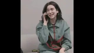 DUA LIPA reacts to being a 6-time GRAMMY-nominated Artist at the 2021 GRAMMY awards, emotional*